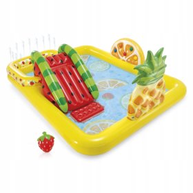 Kinderbecken mit Rutsche