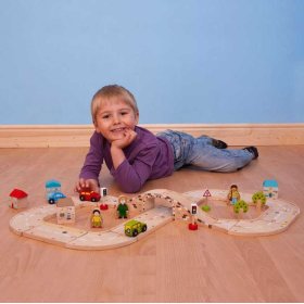 Bigjigs Rail Achterbahn aus Holz, Bigjigs Rail