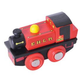 Bigjigs Rail Holzreplik der EHLR Jack-Lokomotive