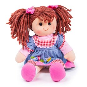 Bigjigs Toys Stoffpuppe Melody 34 cm, Bigjigs Toys