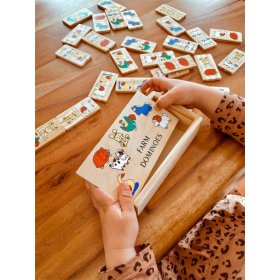 Small Foot Holzspiele Domino Farm kleiner, Small foot by Legler
