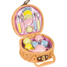 Small Foot Picknickkoffer Tea Party 17-tlg, Small foot by Legler