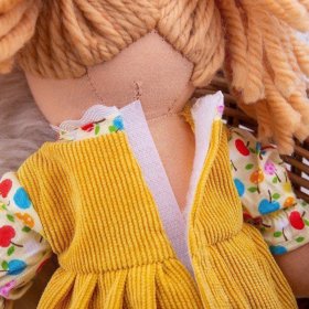 Bigjigs Toys Stoffpuppe Daisy 28 cm, Bigjigs Toys