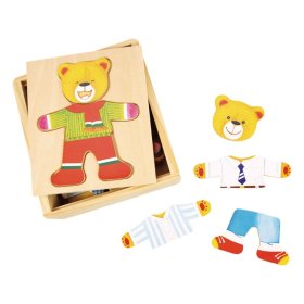 Bigjigs Toys Mr. Bear Dress Up Puzzle