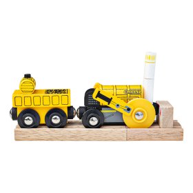 Bigjigs Rail Nachbau der historischen Rocket Lokomotive + 2 Gleise