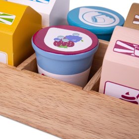 Bigjigs Toys Cocktail-Produkte in einer tragbaren Box, Bigjigs Toys