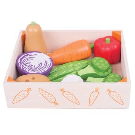 Bigjigs Toys Box mit Gemüse