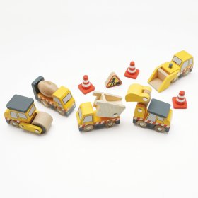 Le Toy Van Satz von Baumaschinen, Le Toy Van