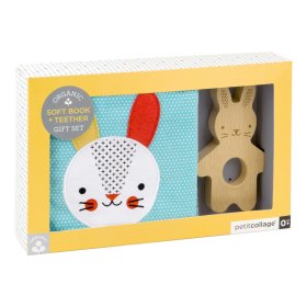 Petit Collage Stoffbuch mit Hase, Petit Collage