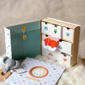 Petit Collage Box mit Erinnerungen Baby, Petit Collage