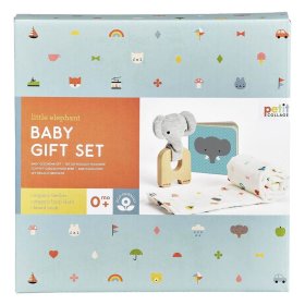 Petit Collage Baby-Elefanten-Geschenkset, Petit Collage