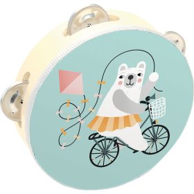 Vilac Hölzernes musikalisches Teddybär-Set, Vilac