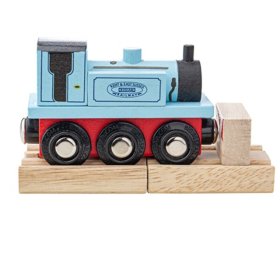 Bigjigs Rail Holzeisenbahn Terrier blau, Bigjigs Rail