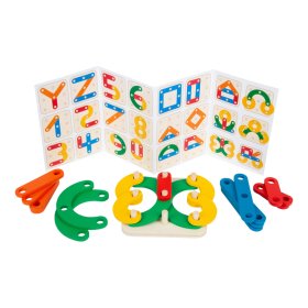 Small Foot Puzzlespiel Buchstaben und Zahlen, Small foot by Legler