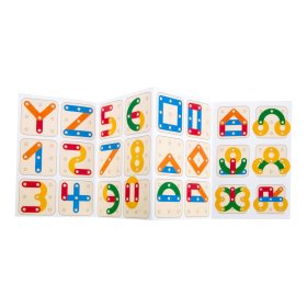 Small Foot Puzzlespiel Buchstaben und Zahlen, Small foot by Legler