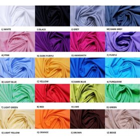 Bettlaken aus Baumwolle 190x90 cm - verschiedene Farben, Frotti