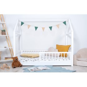 Montessori-Hausbett Elis weiß, Ourbaby®