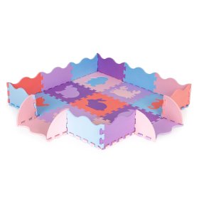 Pädagogische Schaumstoffmatte für Kinder - Puzzletiere, IPLAY