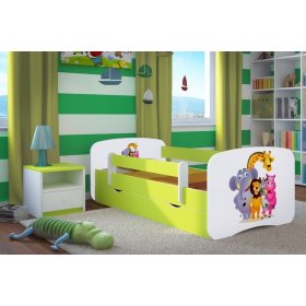 Kinderbett mit Geländer Ourbaby - ZOO II
