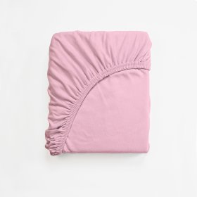 Baumwollbettlaken 120x60 cm – rosa, Frotti