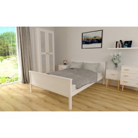 Holzbett Ikar 200 x 90 cm – weiß, Ourfamily