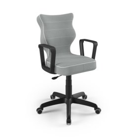 Bürostuhl einstellbar auf eine Höhe von 159 - 188 cm – grau