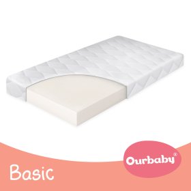 Schaummatratze BASIC - 140x70 cm, Ourbaby