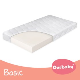 Schaumstoffmatratze BASIC - 160x70 cm, Ourbaby®