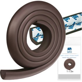 SIPO Schutzband für Möbelkanten, braun - 1 Stk, Sipo