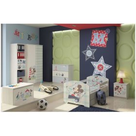 Nachttisch für Kinder Mickey Mouse - Norwegisches Kieferndekor, BabyBoo, Mickey Mouse