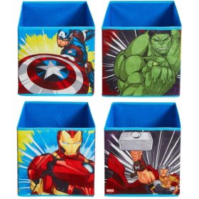 Vier Aufbewahrungsboxen - Avengers, Moose Toys Ltd , Avengers