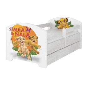 Kinderbett mit Rausfallchutz - Der Löwenkönig , BabyBoo, The Lion King