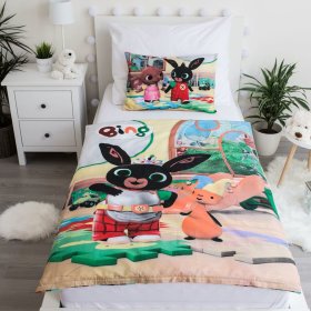 Bing Kinderbettwäsche 100 x 135 cm + 40 x 60 cm, Sweet Home, Bing