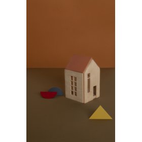 Magnetisches Montessori-Holzhaus - terra, Babai