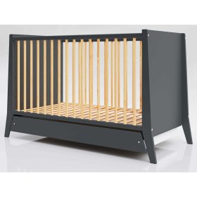 Babybett Cosmo 120x60 - Anthrazit