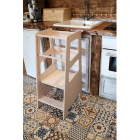 Montessori-Lernturm Hugo MINI 75 - natur, Ourbaby