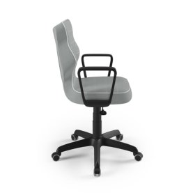 Bürostuhl einstellbar auf eine Höhe von 159 - 188 cm – grau