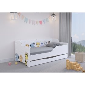Babybett mit Rücken LILU 160 x 80 cm - ZOO