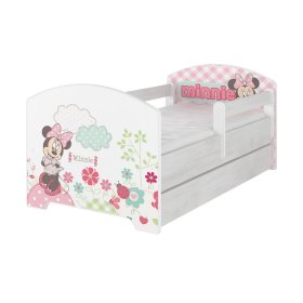 Baby bett se barriere - Minnie Mouse - dekor norwegisch kiefer, BabyBoo, Minnie Mouse
