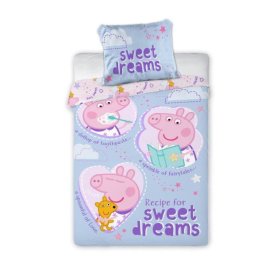 Baby Bettwäsche Sweet Dreams Piggy Peppy, Faro, Peppa pig