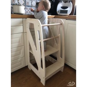 Montessori Lernturm Triangle SD Classic 85 - natur, Ourbaby