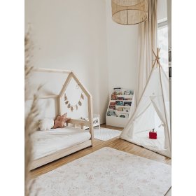 Kinderbett Hausbett Mila Classic mit Rausfallschutz