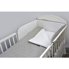 Baby-Bettwäsche-Set 135x100cm STERNE, Ankras