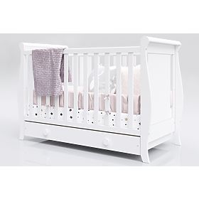 Kinderbett Míša 120x60 - weiß, Pietrus