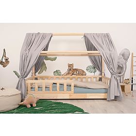 Baldachin für das Hausbett Tea - Grau