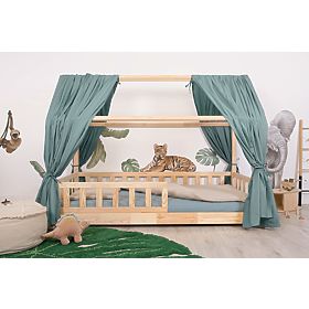 Baldachin für Hausbett Tea - grün, TOLO