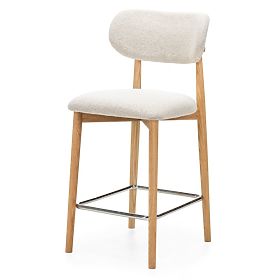 Barhocker Amalfi, creme, Eiche