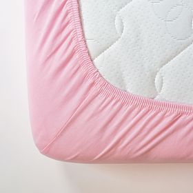 Baumwollbettlaken 200x90 cm – rosa