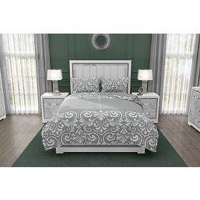 Baumwollbettwäsche Glamour-Ornamente 140x200cm + 70x90cm