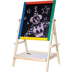 Beidseitige Kreide- und Magnettafel